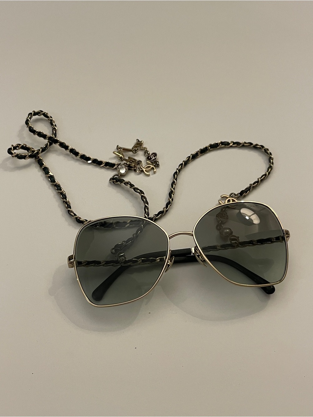 Chanel Chain Sunglasses